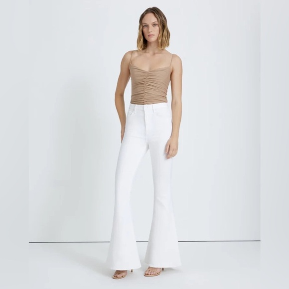 7 For All Mankind Denim - 7 for all mankind | Mega Flare Jean in Clean white | size 30